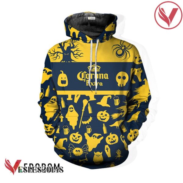 Corona Extra Halloween Patterns Hoodie & Zip Hoodie - Vesles2014S 2