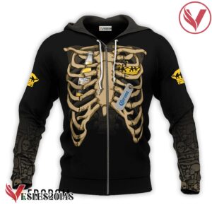 Corona Extra Skeleton Ribcage Hoodie & Zip Hoodie - Vesles2014S 2
