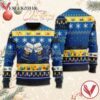 Corona Extra Snowflake Pattern Ugly Christmas Sweater, Unique Winter Outfits For Fans - Vesles2014S  1