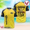 Corona Extra Yellow I Drink I Grill Baseball Jersey, Perfect Gifts For Fans - Vesles2014S