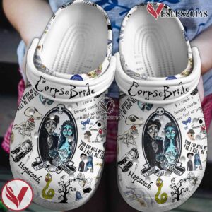 Corpse Bride Movie Crocs Crocband Clogs Shoes Comfortable For Men Women and Kids - Vesles2014S