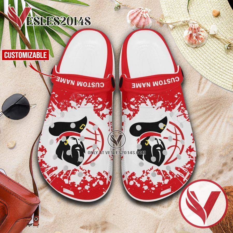 Corsarios Cartagena Logo Crocs Clogs, Unique Footwear For Fans 1