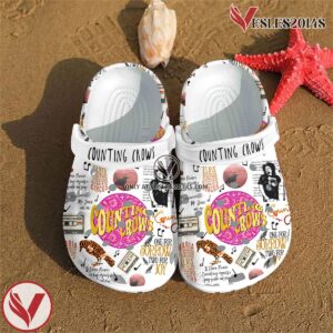 Counting Crows Music Crocs Crocband Clogs Shoes, Unique Gifts For Fans Style 1 - Vesles2014S