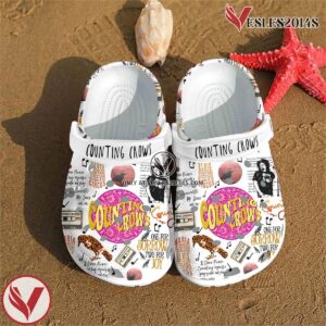 Counting Crows Music Crocs Crocband Clogs Shoes, Unique Gifts For Fans Style 2 - Vesles2014S
