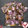 Courage Dog Pink Daisies Hawaiian Shirt, Unique Gifts For Friends - Vesles2014S 1
