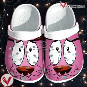 Courage the Cowardly Dog Crocs Clog Shoes Style 1, Unique Gift From Vesles2014S 2