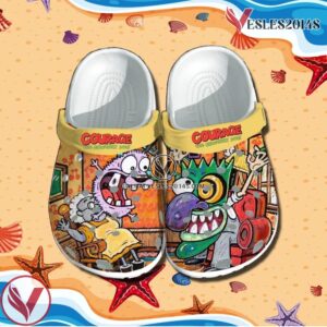 Courage the Cowardly Dog Crocs Clog Shoes Style 2, Unique Gift From  Vesles2014S 2