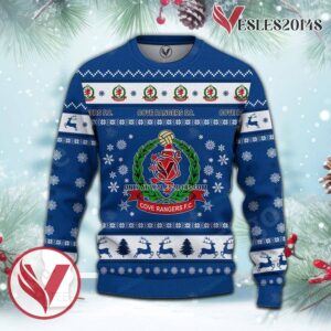 Cove Rangers F.C. Sport Ugly Christmas Sweater, Unique Gifts For Fans - Vesles2014aS 2