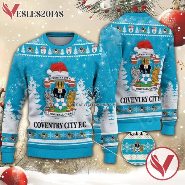 Coventry City F.C Sport Ugly Christmas Sweater, Unique Gifts For Fans - Vesles2014aS 1