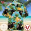 Cow 4 Print Short Sleeve Hawaiian Casual Shirt Vesles2014S