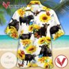 Cow 9 Print Short Sleeve Hawaiian Casual Shirt Vesles2014S