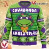Cowabunga Donatello Christmas Teenage Mutant Ninja Turtles Ugly Christmas Sweater, Unique Christmas Gift For Fans - Vesles2014S
