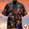 Cowboy 1 Print Short Sleeve Hawaiian Casual Shirt Vesles2014S