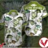 Crappie Whisperer Green Tropical Floral White Hawaiian Shirt, Unique Gifts For Friends - Vesles2014S 1