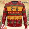 Crash and Doc Neo Crash Bandicoot Ugly Christmas Sweater, Unique Christmas Gift For Fans - Vesles2014S