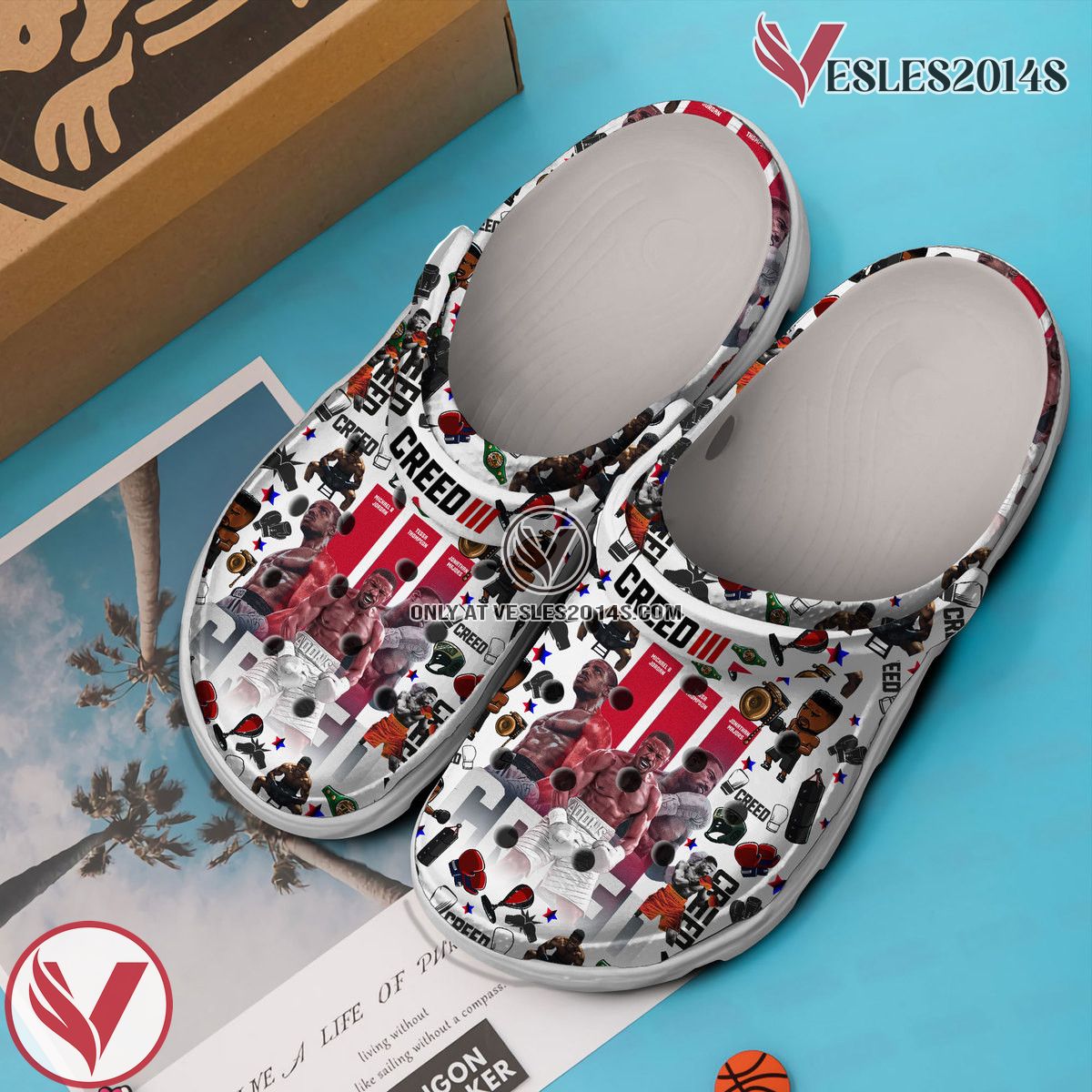 Creed 3 Movie Crocs Crocband Clogs Shoes Comfortable For Men Women and Kids - Vesles2014S 3