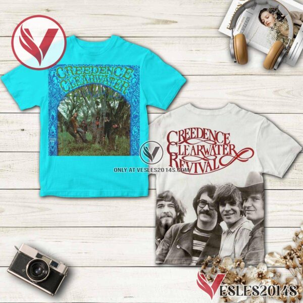 Creedence Clearwater Revival Debut Studio Album Cover Shirt, Unique Gifts For Music Lovers - Vesles2014S