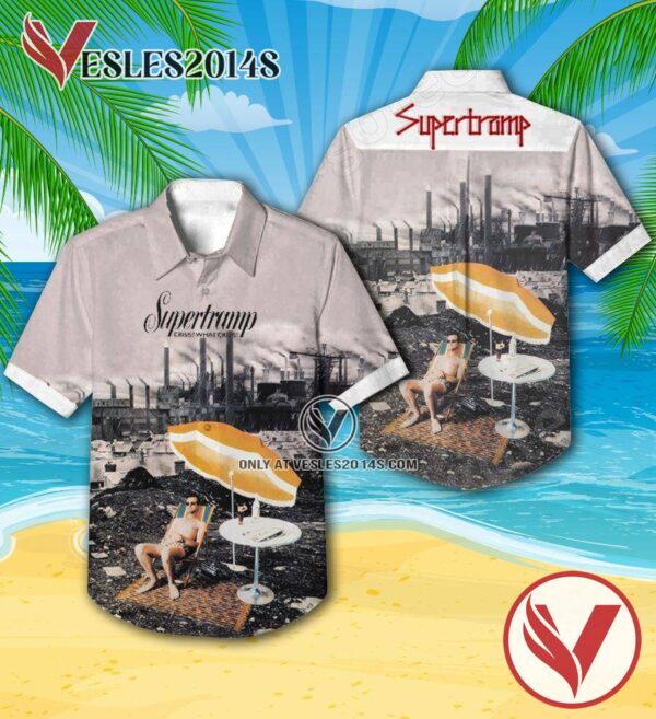 Crisis What Crisis Album By Supertramp Hawaiian Shirt, Unique Gifts For Music Lovers - Vesles2014S