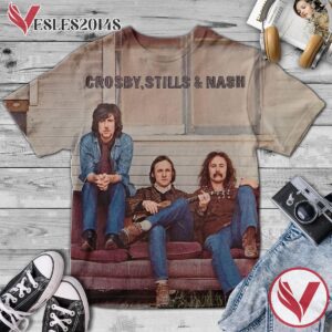 Crosby, Stills And Nash Debut Album Cover Shirt, Perfect Gifts For Music Lovers - Vesles2014S