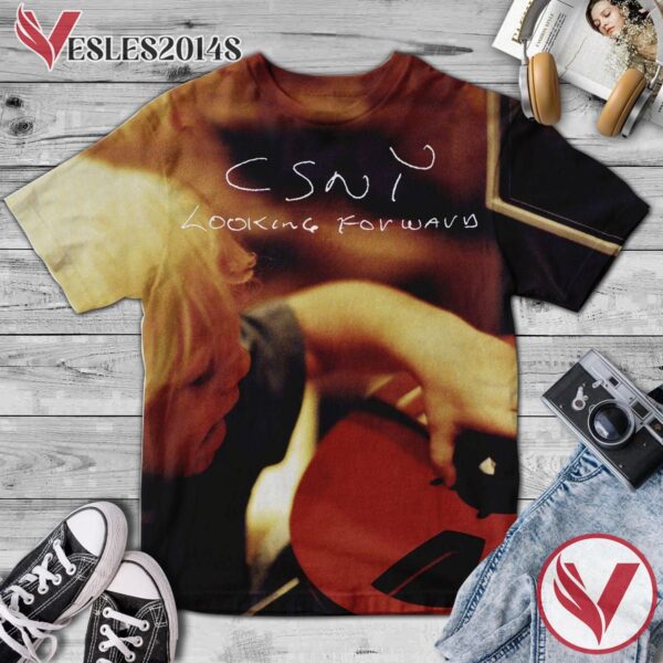 Crosby, Stills, Nash And Young Looking Forward Album Cover, Perfect Gifts For Music Lovers - Vesles2014S