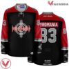 Crosshair Emblem Def Leppard Band Ice Hockey Jersey - Vesles2014S