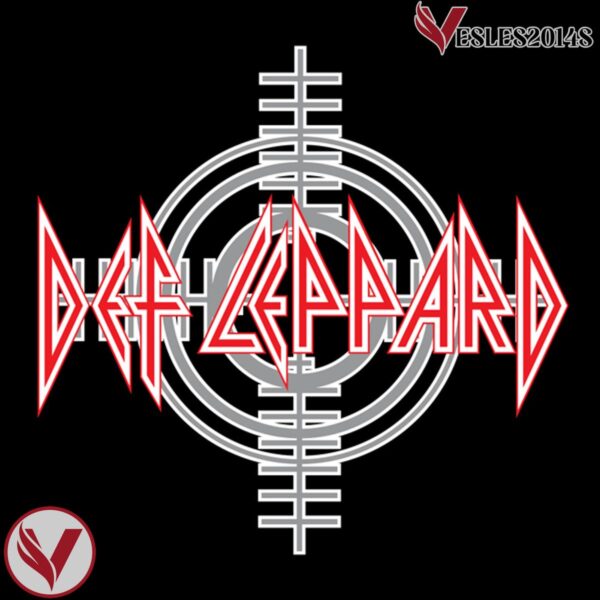 Crosshair Emblem Def Leppard Band Ice Hockey Jersey - Vesles2014S 4