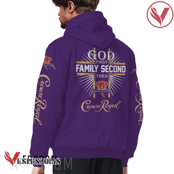 Crown Royal Fleece Zip Up Hoodie - Vesles2014S 2