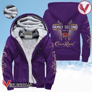 Crown Royal Fleece Zip Up Hoodie - Vesles2014S