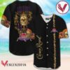 Crown Royal Golden Skull And Pumpkin Baseball Jersey, Perfect Gifts For Fans - Vesles2014S