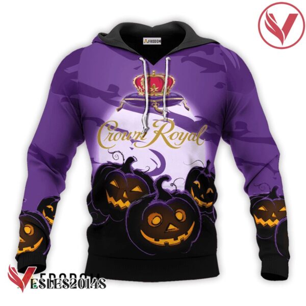 Crown Royal Halloween Night Pumpkin Hoodie & Zip Hoodie - Vesles2014S 5