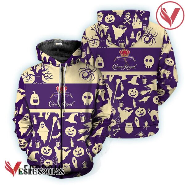 Crown Royal Halloween Patterns Hoodie & Zip Hoodie - Vesles2014S 1
