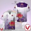 Crown Royal Pinstripe Ombre White Purple Hawaiian Shirt And Short, Unique Gifts For Friends - Vesles2014S 1