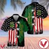 Crown Royal Regal Apple USA Flag Black Green Hawaiian Shirt And Short, Unique Gifts For Friends - Vesles2014S 1