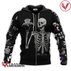 Crown Royal Rock And Roll Skeleton Skull Hoodie & Zip Hoodie - Vesles2014S 2