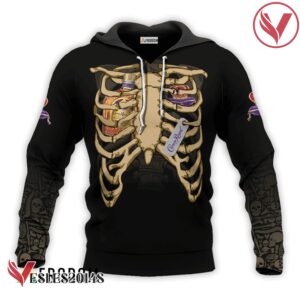 Crown Royal Skeleton Ribcage Hoodie & Zip Hoodie - Vesles2014S 1