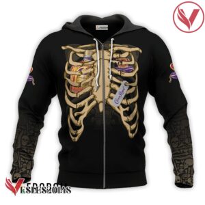 Crown Royal Skeleton Ribcage Hoodie & Zip Hoodie - Vesles2014S 2