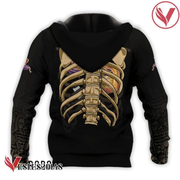 Crown Royal Skeleton Ribcage Hoodie & Zip Hoodie - Vesles2014S 3