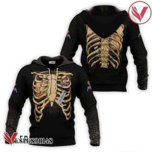 Crown Royal Skeleton Ribcage Hoodie & Zip Hoodie - Vesles2014S