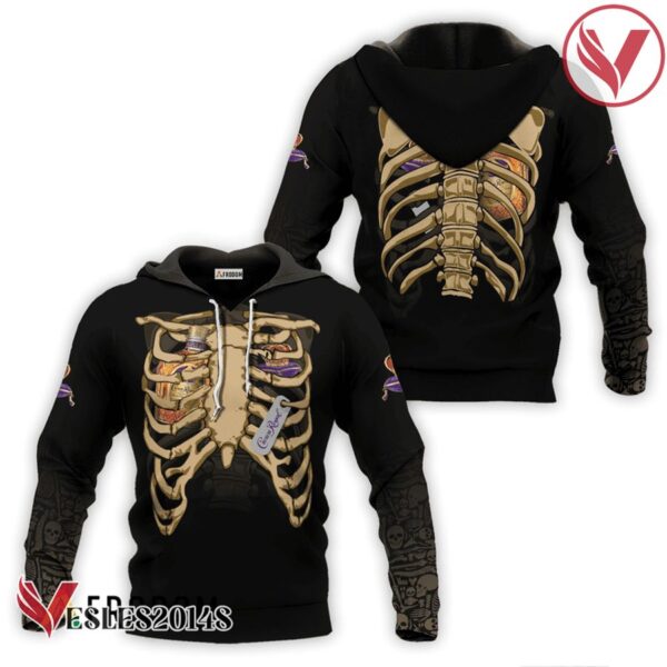 Crown Royal Skeleton Ribcage Hoodie & Zip Hoodie - Vesles2014S