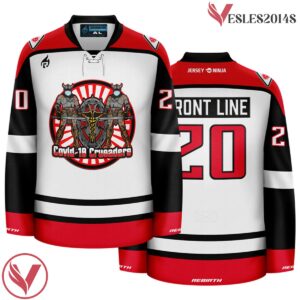 Crusaders Front Line Appreciation Covid-19 Hockey Jersey - Vesles2014S