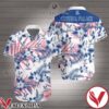 Crystal Palace Navy Tropical Floral White Hawaiian Shirt, Unique Gifts For Friends - Vesles2014S 1