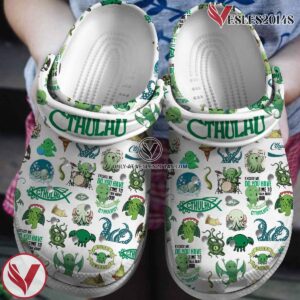 Cthulhu Cartoon Crocs Crocband Clogs Shoes Comfortable For Men Women and Kids, Unique Gift From  Vesles2014S