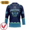 Cthulhu Miskatonic Ver 1 Custom Name Custom Number Hockey Jersey, Trending Gifts For Fans - Vesles2014s