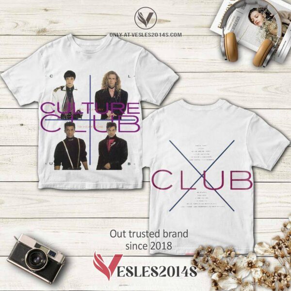 Culture Club Band From Luxury To Heartache Album 3D T-Shirt, Perfect Gifts For Music Lovers - Vesles2014S