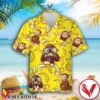 Curious George Hawaiian Shirt, Unique Gifts For Friends - Vesles2014S 1