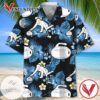 Curling Nature Print Short Sleeve Hawaiian Casual Shirt Vesles2014S