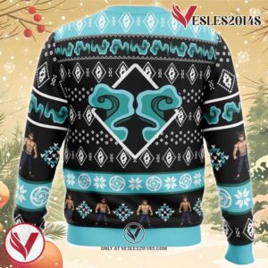 Cursed Energy Aoi Todo Jujutsu Kaisen Ugly Christmas Sweater, Unique Christmas Gift For Fans - Vesles2014S 1