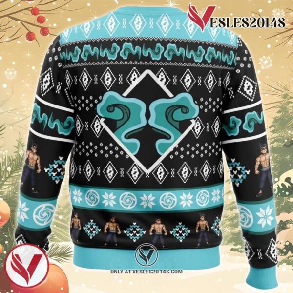 Cursed Energy Aoi Todo Jujutsu Kaisen Ugly Christmas Sweater, Unique Christmas Gift For Fans - Vesles2014S 1
