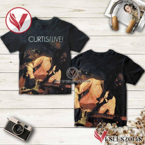 Curtis Mayfield Curtis Live Album Cover Shirt, Unique Gifts For Music Lovers - Vesles2014S