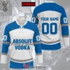 Custom Absolut Vodka Full Print Hockey Jersey, Trending Gifts For Fans - Vesles2014s